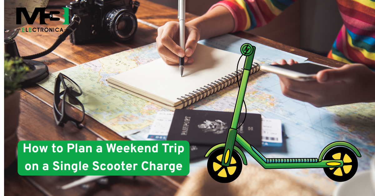 Plan a Weekend Trip on a Single Scooter Charge