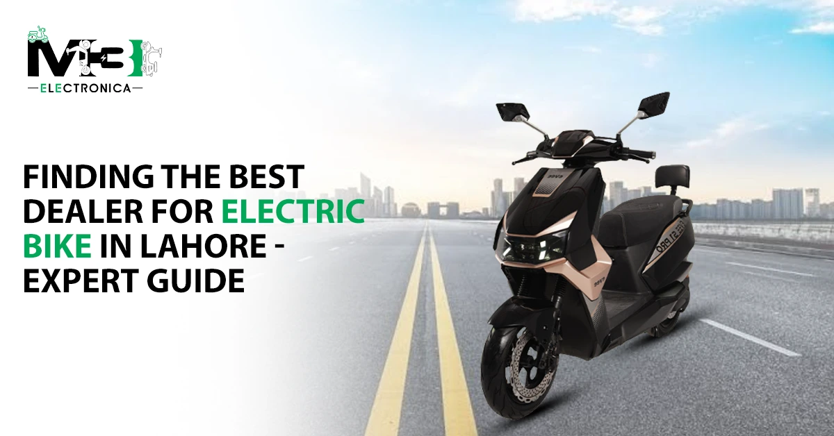 best dealer for electric bikes in Lahore