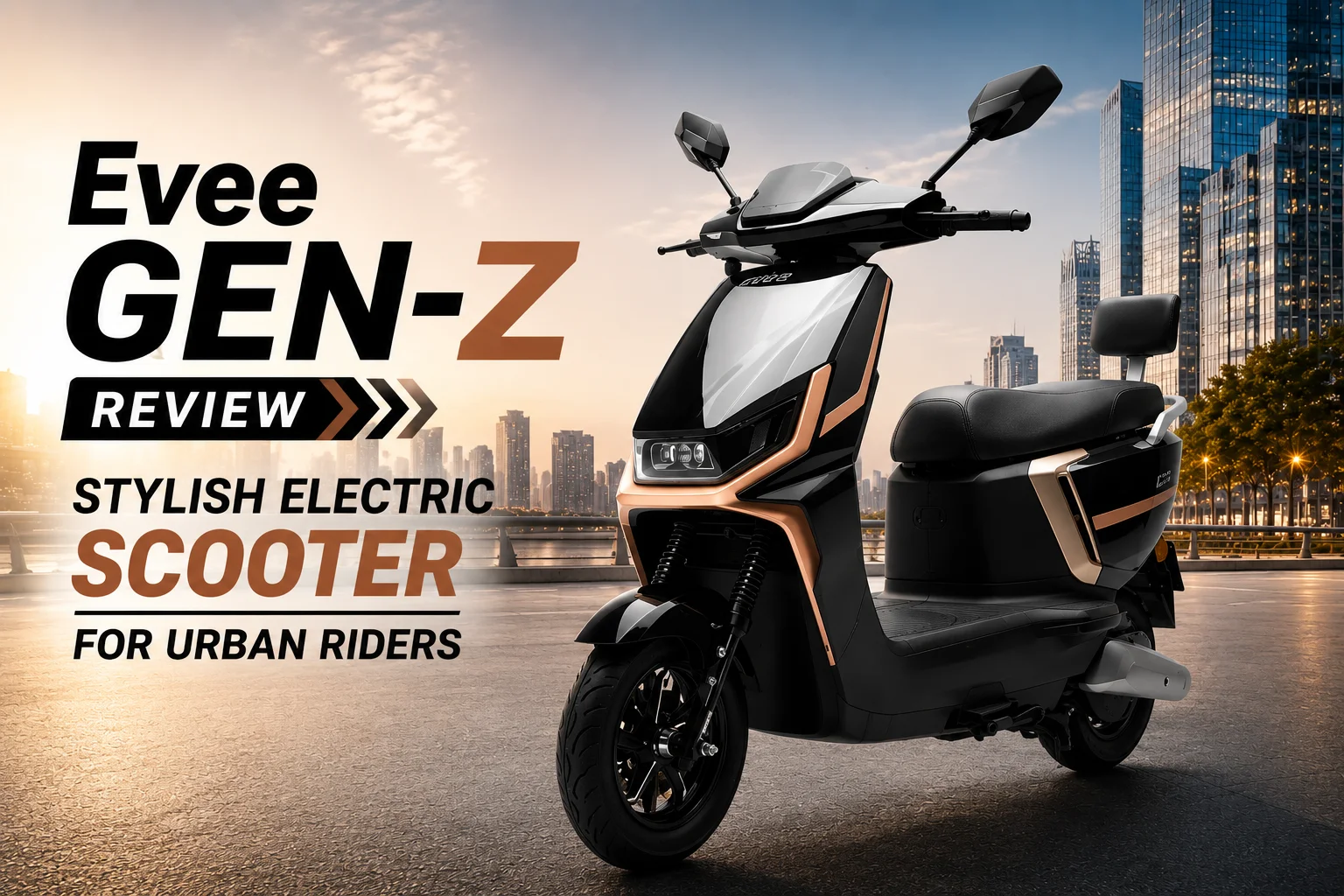 Evee GEN-Z Review – Stylish Electric Scooter for Urban Riders